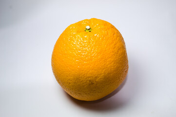 Laranja do Brasil com fundo branco