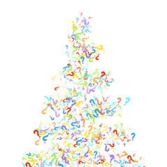 Question marks Quiz doubt survey faq public poll.