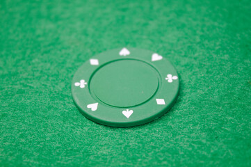 Fichas para jogos de p&ocirc;quer ou roleta de cassino