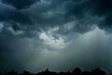 storm clouds time lapse