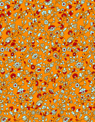 traditional Indian paisley pattern on-background