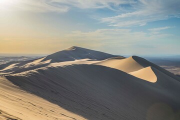 Fototapeta na wymiar 사막의 모래언덕