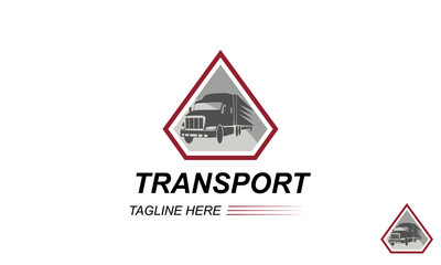 Transport Logo Design Template.