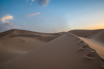 Fototapeta na wymiar 모래 사막