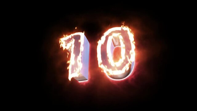 15 second count down animation 