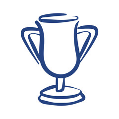trophy cup award free form style icon