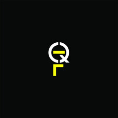 Q F joint letter logo vintage design © MdAminul