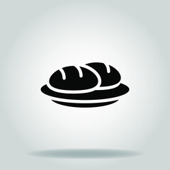 loaf icon or logo in  glyph
