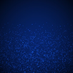 Magic stars Christmas background. Subtle flying sn