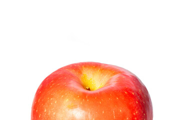 Isolated apple on white background