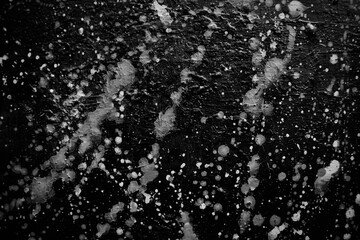 Background splash black on paper. Creative abstract art from ink and Alcohol ink colors. Marble texture. Oil painting on canvas. Hand oil painting. Color texture. Fragment of artwork. Spots of paint.
