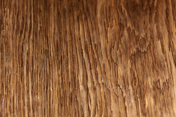 Stained oak board as background