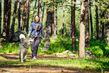dod with woman living in mountains area © yurakrasil