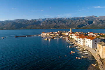 Obraz premium Vinjerac village in croatia