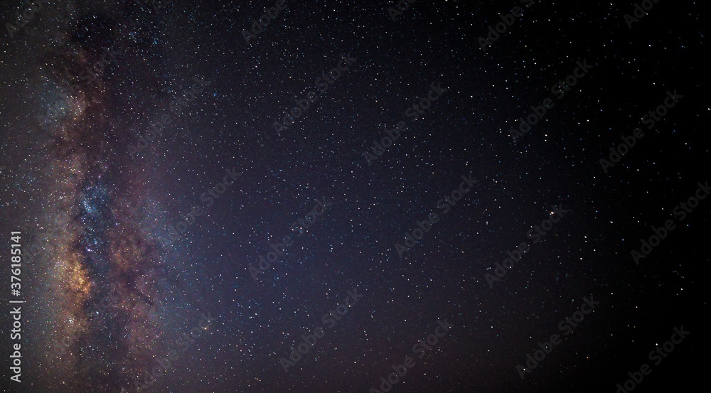 Wall mural milky way banner