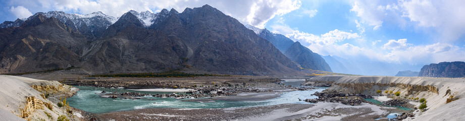 Sarfaranga cold desert, the world's highest in Skardu, Pakistan