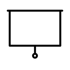 Presentation board icon