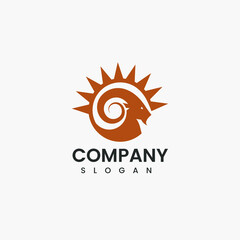 Letter C vector line logo design. Creative minimalism logotype icon symbol.