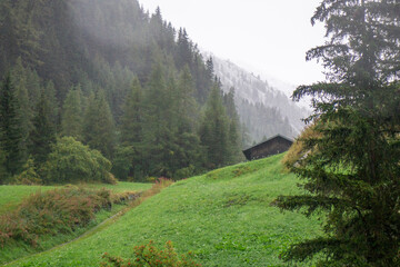 Schweiz am großen Sankt Bernhard