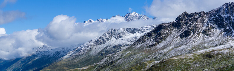 Schweiz am großen Sankt Bernhard