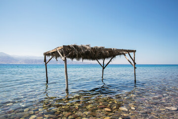 beach and sea