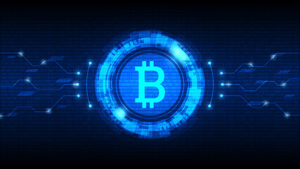 Fototapeta premium Bitcoin