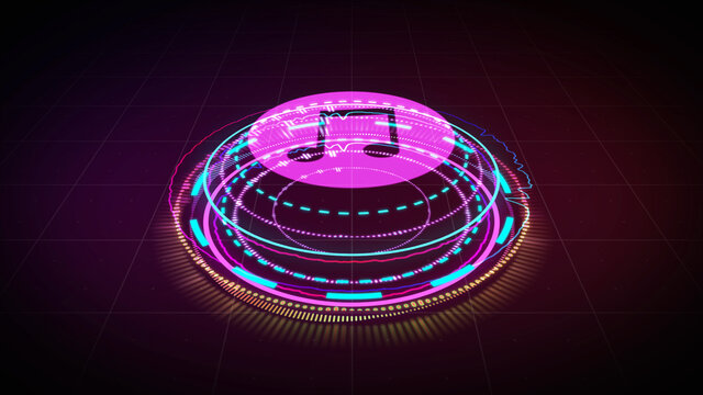 HUD Music equalizer