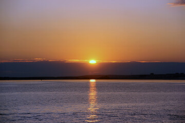 Russia Kazan city Kazanka river beautiful views sunset sights