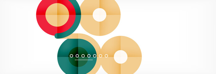 Circles and lines abstract background for covers, banners, flyers and posters and other templates