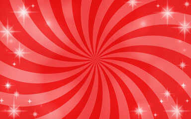 カーブのかかった集中線の背景素材 キラキラ付き Wall Mural Tkm