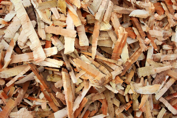 Close up Wooden herbal medicine