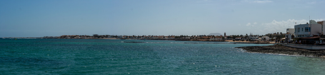 Hafen von Corralejo, Fuerteventura, Kanaren, Spanien