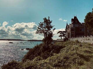 Fototapeta premium church on the river