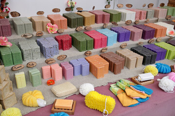 Natural soaps for sale. Catalonia, Spain.