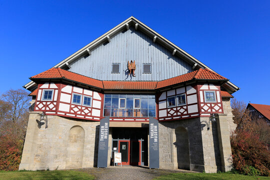 Das Theater Museum in Meiningen. Meiningen, Thueringen, Deutschland, Europa 