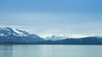 Obraz na płótnie Canvas Island on Glacier Bay, Glacier Bay National Park, Alaska, USA