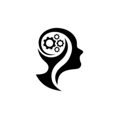 this is a creative brain logo.