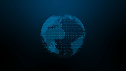 New aqua color globe image,New background earth image