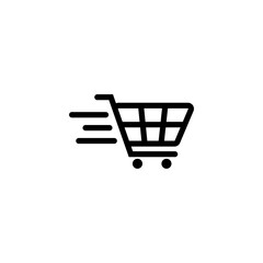 Shopping Cart Icon, Shopping Cart symbol vector design