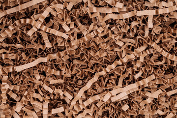 Paper filling. Texture for christmas gifts