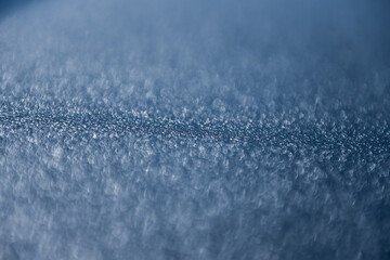 Light blue metallic roof tiles texture details