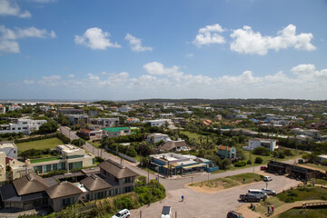 View of The Jose Ignacio Balneario from the Lighthouse.