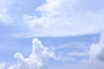 blue sky with clouds