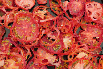 dried tomatoes, organic dried tomatoes, winter tomatoes, home tomato drying,