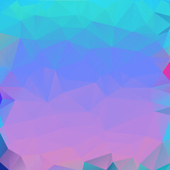 Light Blue Abstract Low Poly Geometric Gradient Polygonal Background Vector Illustration