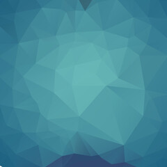 Modern Blue Abstract Low Poly Geometric Gradient Polygonal Background Vector Illustration