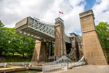 Fototapeta na wymiar Peterborough Lift Locks