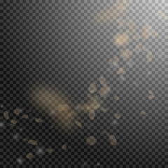 Yellow orange flower petals falling down. Ideal ro