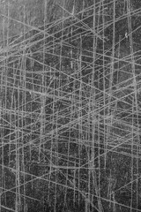 Abstract monochrome grunge stripes background for design.