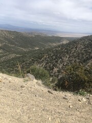 view of the mountains